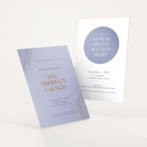 Postcard Invitation Printing Service in NYC