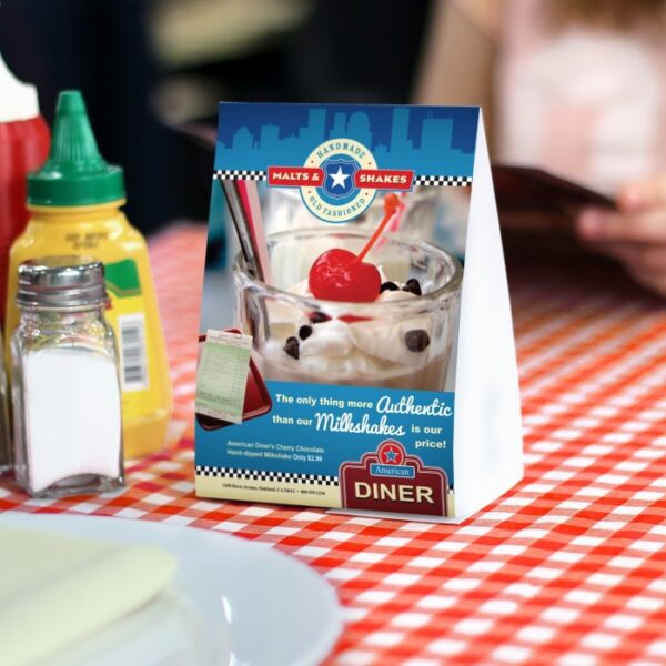 Custom Printed Table Tent Cards