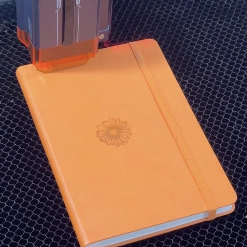 Engraved & etched moleskin notebooks