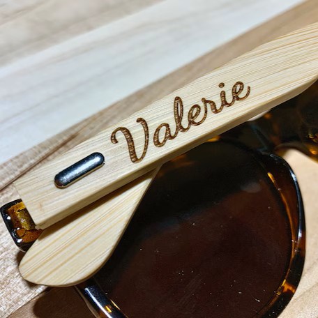 Sunglass engraving and etching in NYC