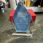 Custom glass awards same day