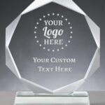 Glass award & plaque in NYC