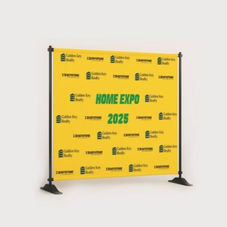 Backdrop Adjustable Display Banner in NYC