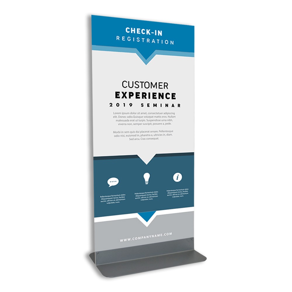 Meter boards can make your tradeshow display stand out