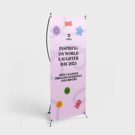 X Frame Banner Stand in NY